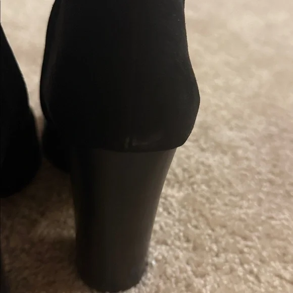 Sam Edelman Reyes Black Leather Ankle  Boots, size 10 - Picture 8 of 13
